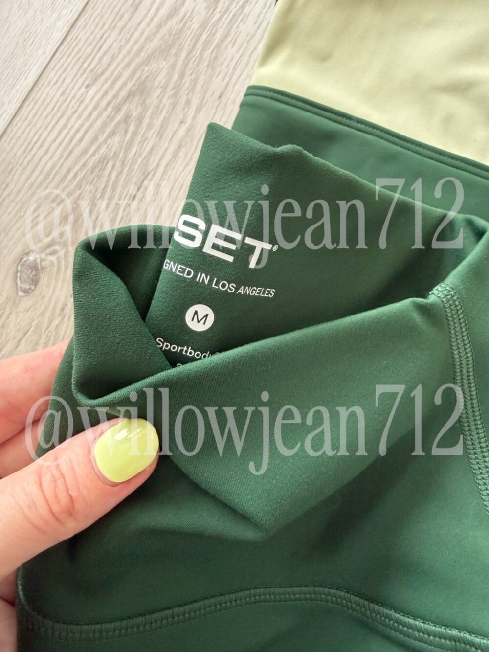 SET Active - S/M - Lawn from Club SET - Bra and Leggings set - Picture 4 of 9